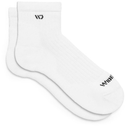 Wide Open Solid Cushioned Quarter Socks - Men's 2