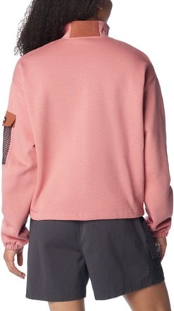 Columbia Painted Peak Cropped Fleece Pullover - Women's 1