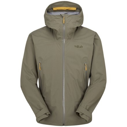 RAB Men s Downpour Light Jacket Light Khaki Small