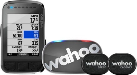 Wahoo Fitness ELEMNT BOLT Cycling Computer Bundle