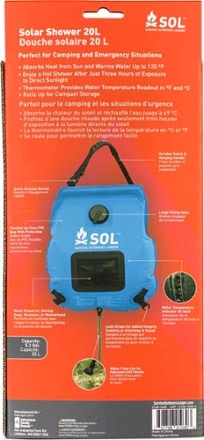 SOL Solar Shower - 20 Liters 1