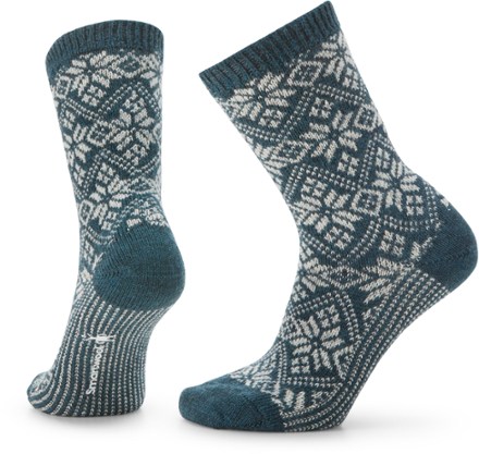 Smartwool Everyday Traditional Snowflake Crew Socks - Women's 0