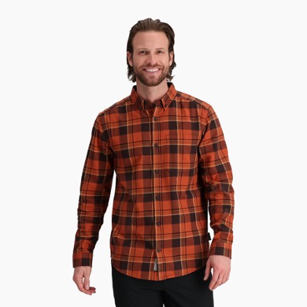 Royal Robbins Lieback Organic Cotton Flannel Shirt - Men's 1