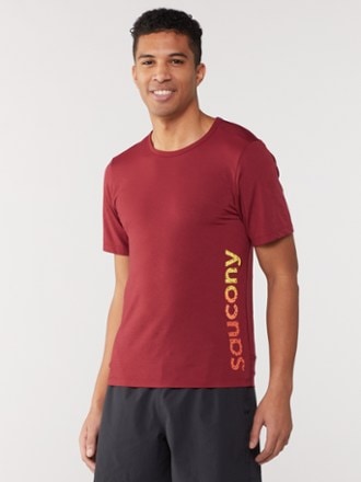 Saucony x REI Co-op Stopwatch Graphic T-Shirt - Men's 1