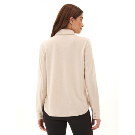 Threads 4 Thought Kandyce Solid Knit Fleece Button-Up Shirt - Women's 1