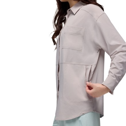 prAna Railay Oversize Button-Down Shirt - Women's 6