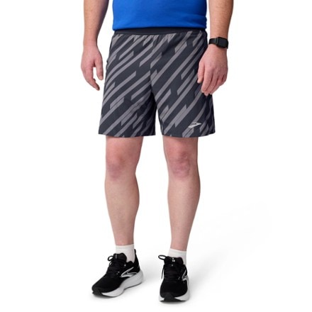 Brooks Journey 7" 2-in-1 Shorts - Print - Men's 0