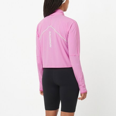 Salomon Sense Aero Hybrid Cropped Pullover - Women's 2