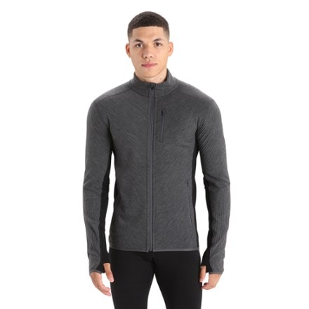 Icebreaker Descender RealFleece Merino Long-Sleeve Zip Jacket - Men's 0