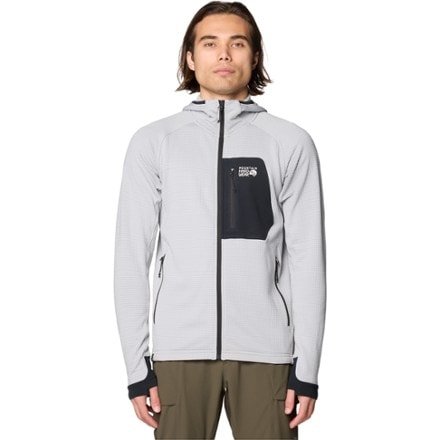 Mountain Hardwear Polartec Power Grid Full-Zip Hoody - Men's 1