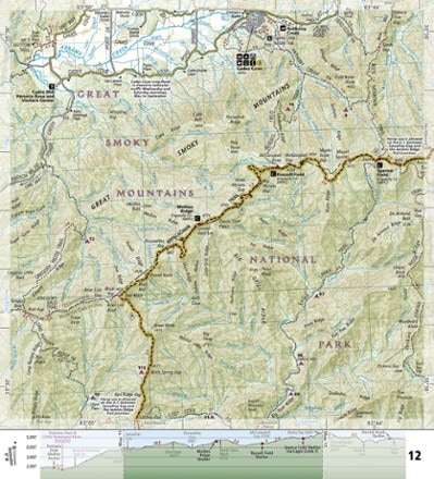 National Geographic Appalachian Trail: Georgia and North Carolina Topographic Map Guide 4