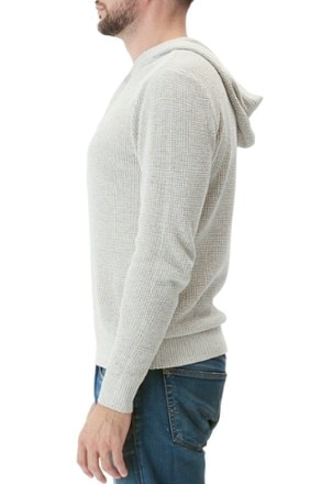 Threads 4 Thought Waffle Knit Henley Hoodie Sweater - Men's 2