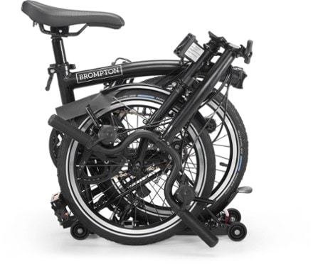 Brompton C Line Explore Folding Bike with Rack - Mid 1