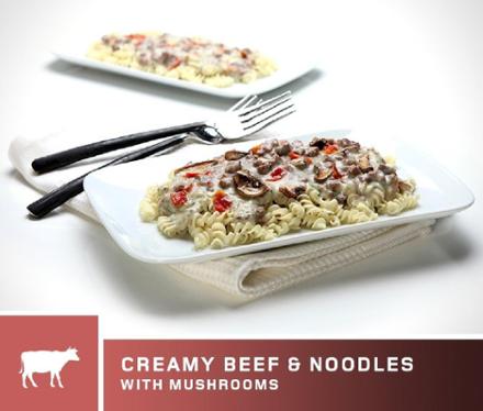 AlpineAire Foods Creamy Beef and Noodles with Mushrooms - 2 Servings 2