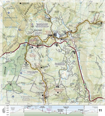 National Geographic Appalachian Trail: East Mountain to Hanover Topographic Map Guide 2