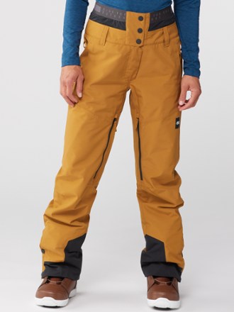 tan snow pants