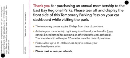  East Bay Regional Parks Foundation Angler Membership 1