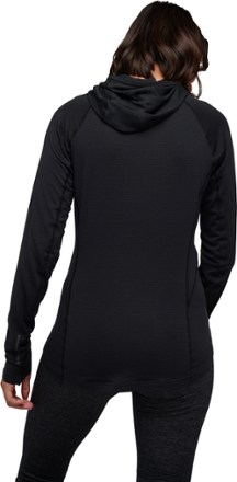 Black Diamond Coefficient LT Hybrid Fleece Hoodie - Women's 2