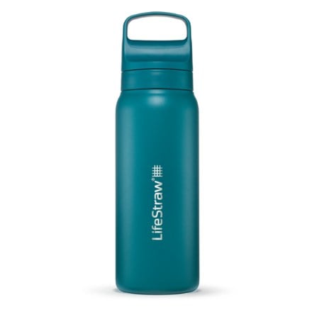 LifeStraw Go Series Insulated Stainless-Steel Water Filter Bottle - 24 fl. oz. 0