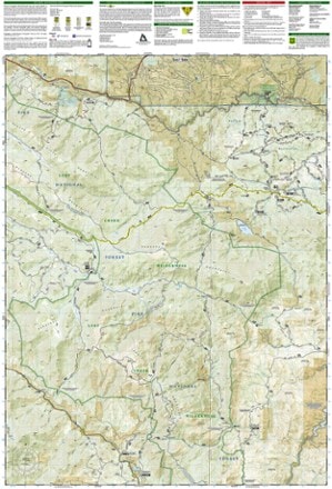 National Geographic Tarryall Mtns. / Kenosha Pass Topographic Map 2