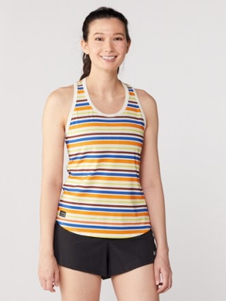 Saucony Stopwatch Graphic Singlet Tank Top - Women's 1