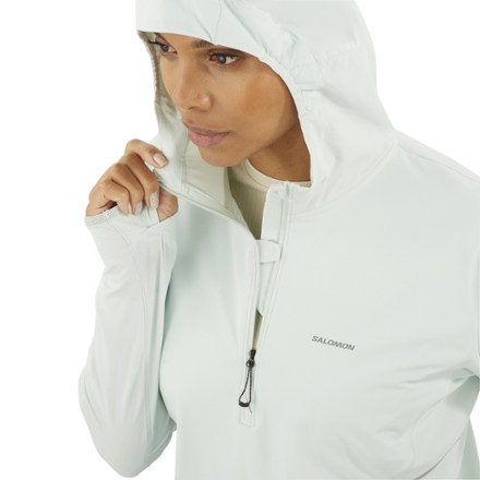 Salomon Sense Aero Hybrid Half-Zip Hoodie - Women's 4