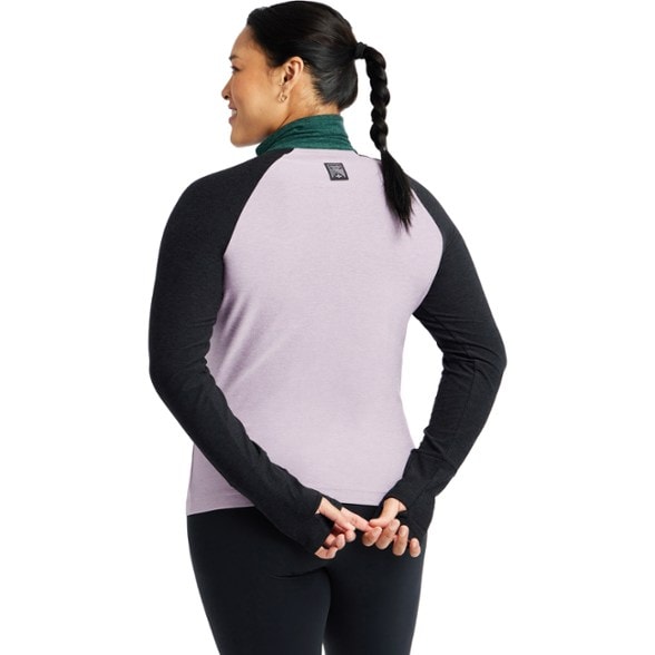 On Body Image of color Dusty Lavender Multi
