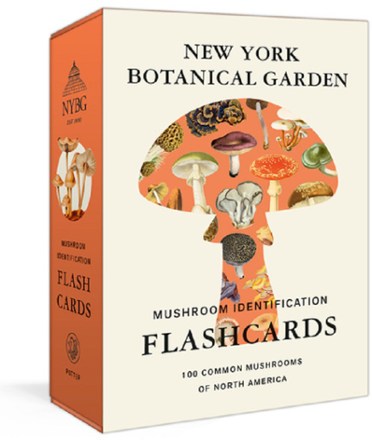 Clarkson Potter New York Botanical Garden Mushroom Identification Flashcards 0