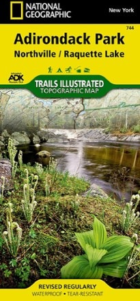 National Geographic Northville/Raquette Lake Trail Map 0