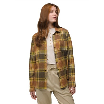 prAna Golden Canyon Flannel Shirt - Women's 1