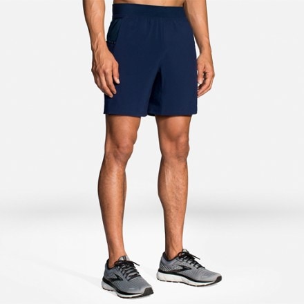 Brooks Sherpa 2-in-1 Shorts - Men's 7" Inseam 1