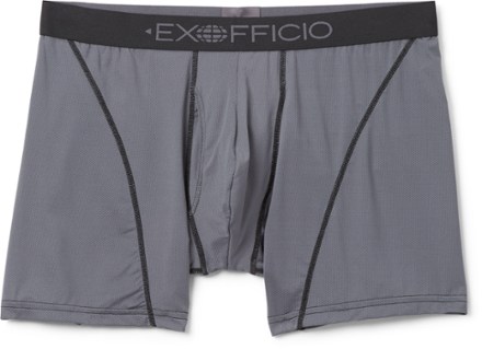 ExOfficio Men's Give-N-Go Sport Mesh Inseam Boxer Brief Saint Bernard