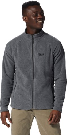 Microfleece full zip clearance jacket