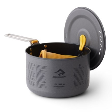 Sea to Summit Frontier Ultralight 1.3 L Pot Cookset - 3 Piece 2