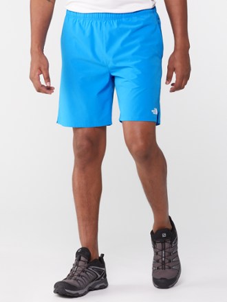 mens north face fleece shorts