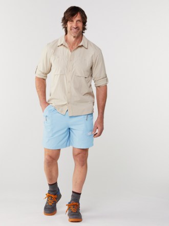 The North Face Class V Pathfinder Belted Shorts - Men's 3