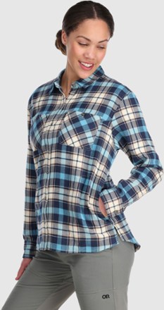 Outdoor Research Feedback Flannel Shirt - Women's 4