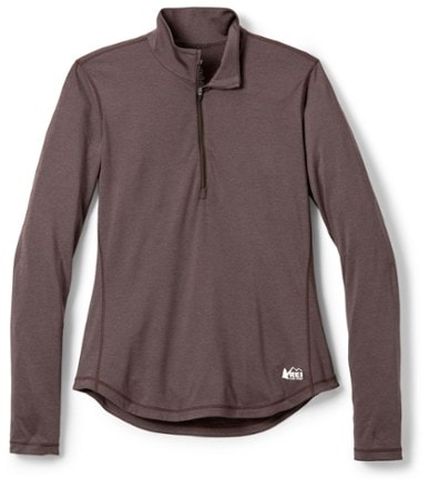 REI Co-op Lightweight Half-Zip Base Layer Top - Women's 0