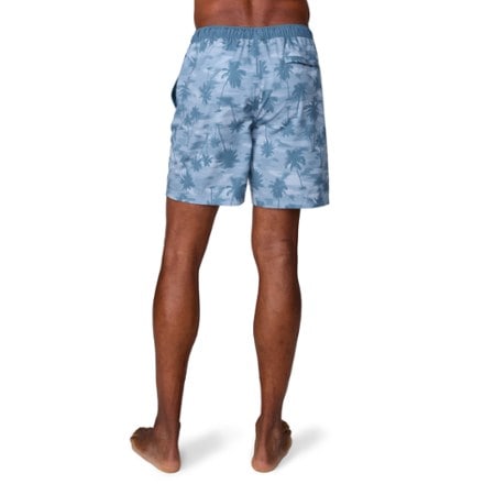 Free Country Contrast Elastic Swim Shorts - Men's 1