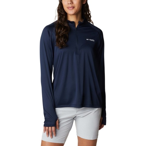 On Body Image of color Collegiate Navy/White Logo