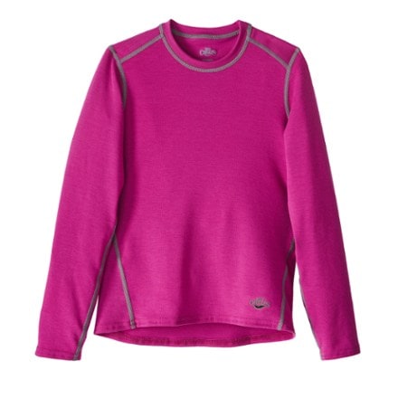 Hot Chillys Originals Solid Base Layer Crew - Kids' 0
