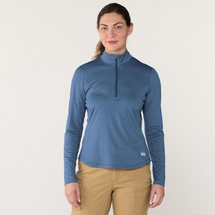 REI Co-op Lightweight Half-Zip Base Layer Top - Women's 1