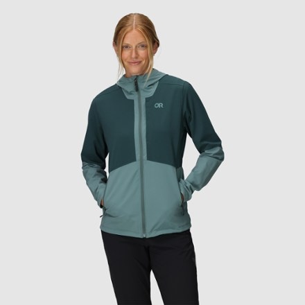 Outdoor Research Ferrosi Hoodie - Women's 1