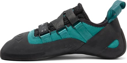 Kira Climbing Shoes - Women's [Left view (Teal)]