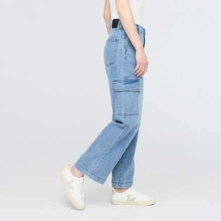 DUER Performance Denim Lite High-Rise Cargo Jeans - Women's 3