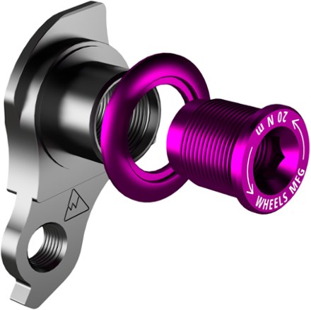 Wheels Manufacturing Universal Derailleur Hanger 487-7 for SRAM UDH Trek ABP MTB Frames - Purple