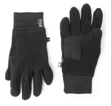 Black Leather Racing Mittens for Men - Racing Mittens Allure Black