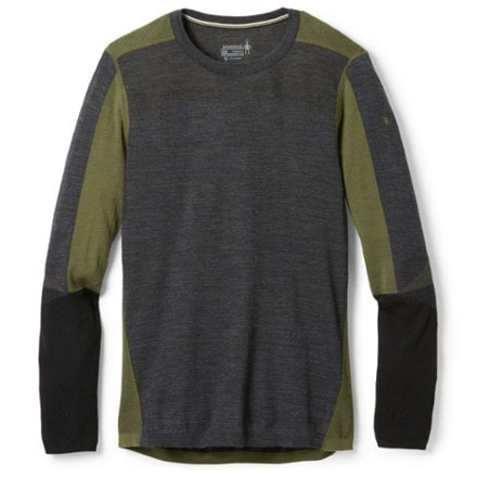 Smartwool Intraknit Thermal Merino Colorblock Crew Base Layer Top - Men's 0