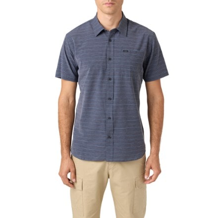 O'Neill TRVLR UPF Traverse Stripe Standard-Fit Shirt - Men's 0