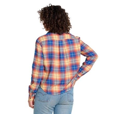 Toad&Co Re-Form Flannel Boxy Long-Sleeve Shirt - Women's 1